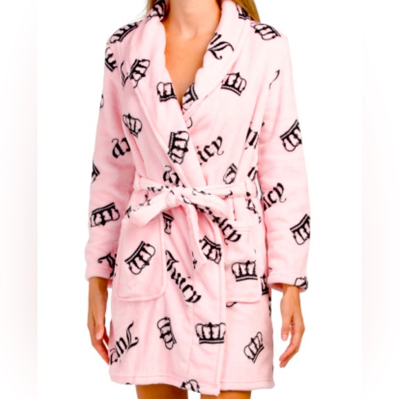 NWT Juicy Couture Plush Robe - Picture 3 of 6